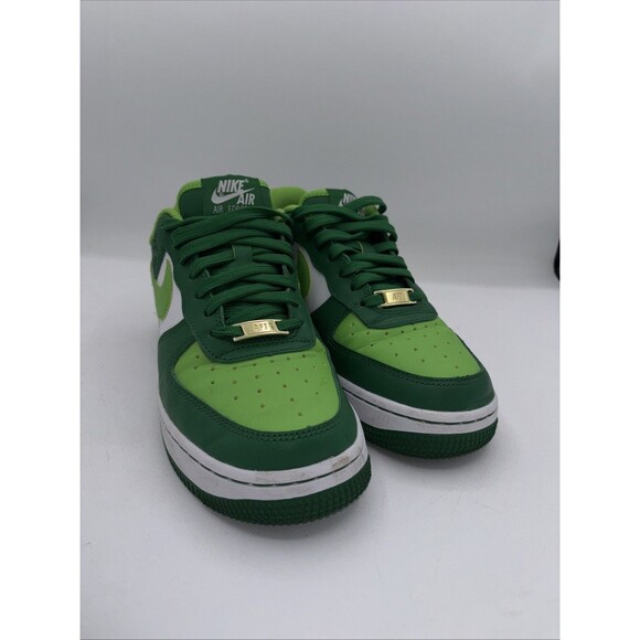Nike Air Force 1 Low St. Patrick’s Day 2020 Size 5 Authentic Green VNDS - Picture 4 of 16